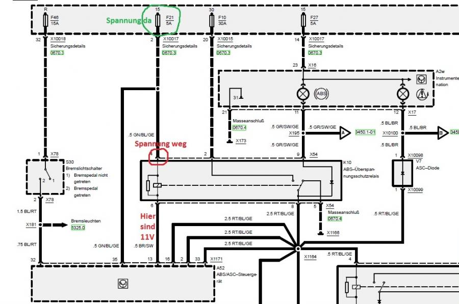 Bmw E36 Abs Steuergerät Schaltplan